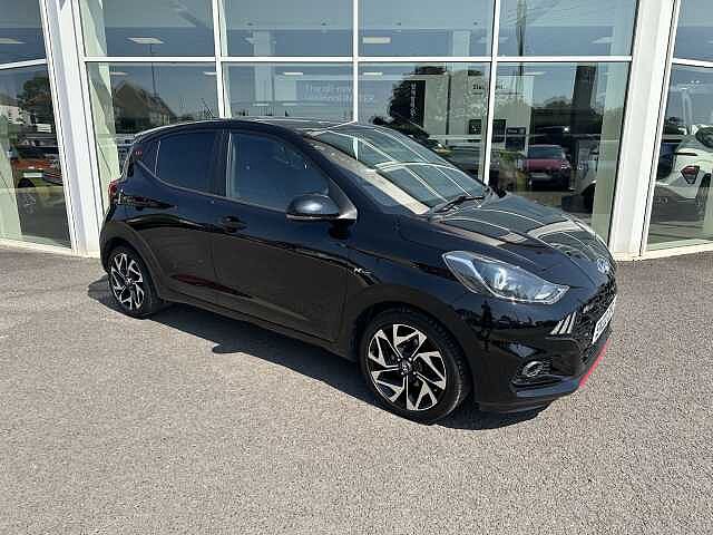 Hyundai I10 1.0 T-GDi N Line 5dr Phantom Black