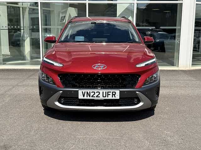 Hyundai KONA 1.6 GDi Hybrid Ultimate 5dr DCT Red