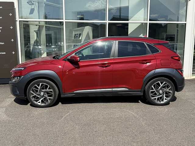 Hyundai KONA 1.6 GDi Hybrid Ultimate 5dr DCT Red