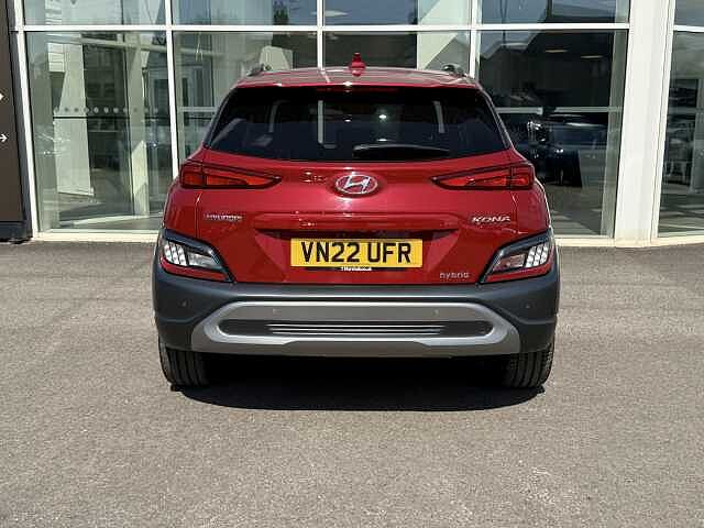 Hyundai KONA 1.6 GDi Hybrid Ultimate 5dr DCT Red