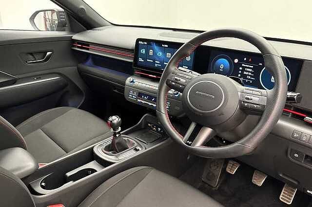 Hyundai KONA 1.6T 138 N Line 5dr Red