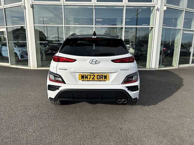 Hyundai KONA SUV 1.0 T-GDi (120ps) N Line 48 Volt MHEV Atlas White