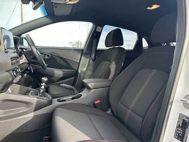 Hyundai KONA SUV 1.0 T-GDi (120ps) N Line 48 Volt MHEV Atlas White