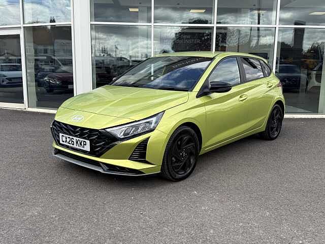 Hyundai I20 1.0T GDi 90 Black Line 5dr Lucid Lime