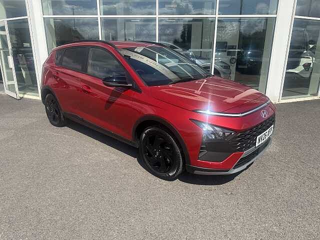 Hyundai BAYON 1.0 TGDi [90] Black Line 5dr DCT Ultimate Red