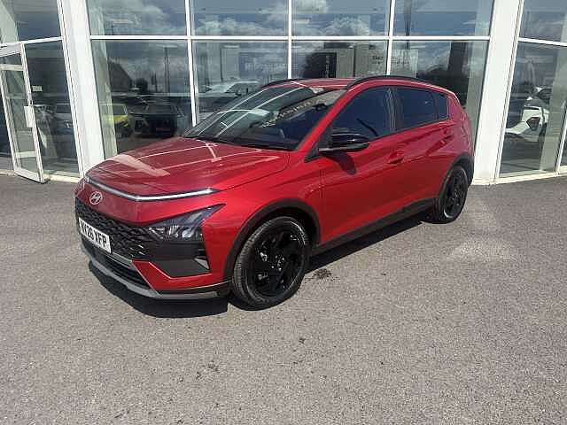 Hyundai BAYON 1.0 TGDi [90] Black Line 5dr DCT Ultimate Red