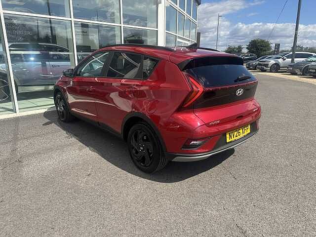 Hyundai BAYON 1.0 TGDi [90] Black Line 5dr DCT Ultimate Red