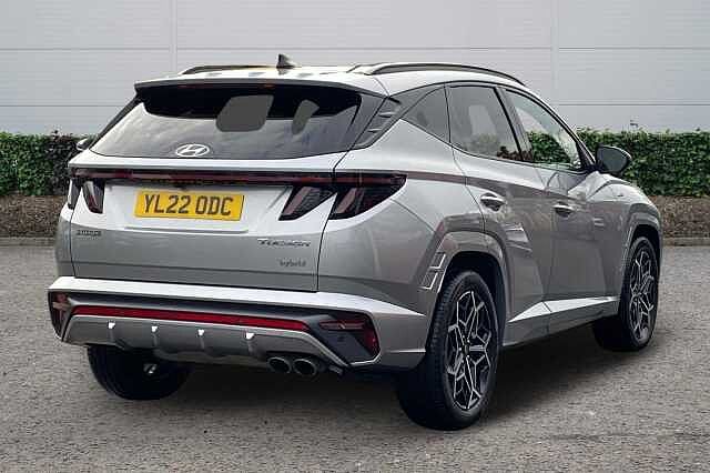 Hyundai TUCSON 1.6 TGDi Hybrid 230 N Line S 5dr 2WD Auto Shimmering Silver