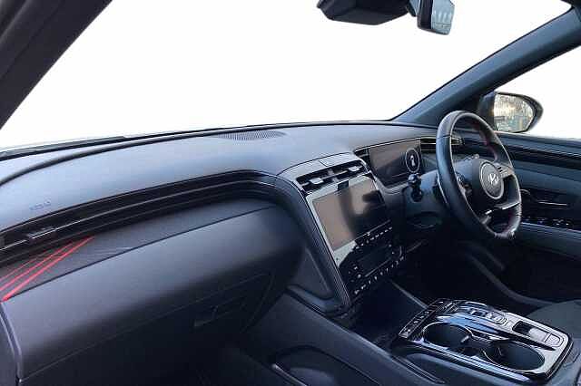 Hyundai TUCSON 1.6 TGDi Hybrid 230 N Line 5dr 2WD Auto Atlas White