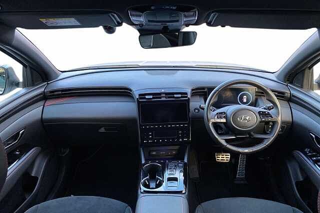 Hyundai TUCSON 1.6 TGDi Hybrid 230 N Line 5dr 2WD Auto Atlas White