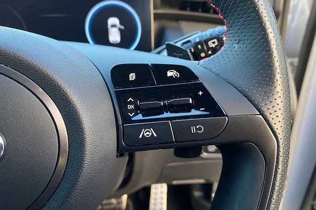 Hyundai TUCSON 1.6 TGDi Hybrid 230 N Line 5dr 2WD Auto Atlas White