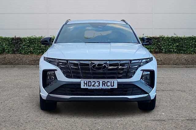 Hyundai TUCSON 1.6 TGDi Hybrid 230 N Line 5dr 2WD Auto Atlas White