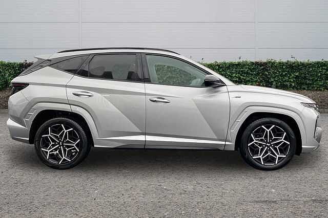 Hyundai TUCSON 1.6 TGDi 48V MHD N Line 5dr 2WD DCT Shimmering Silver