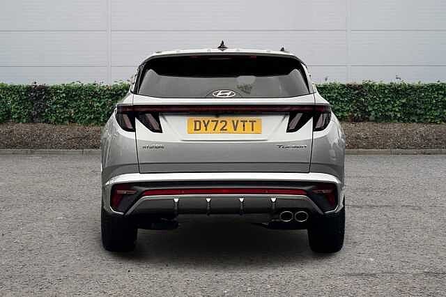 Hyundai TUCSON 1.6 TGDi 48V MHD N Line 5dr 2WD DCT Shimmering Silver