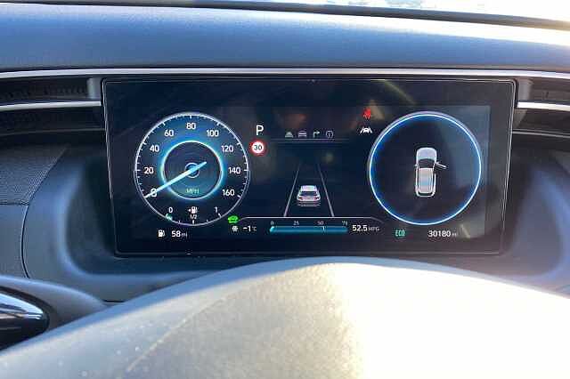 Hyundai TUCSON 1.6 h T-GDi Premium SUV 5dr Petrol Hybrid Auto Euro 6 (s/s) (230 ps) Shimmering Silver