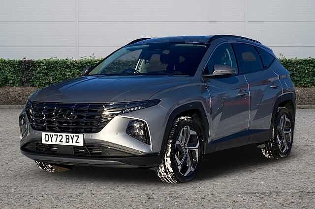 Hyundai TUCSON 1.6 h T-GDi Premium SUV 5dr Petrol Hybrid Auto Euro 6 (s/s) (230 ps) Shimmering Silver