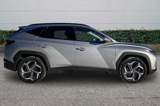 Hyundai TUCSON 1.6 h T-GDi Premium SUV 5dr Petrol Hybrid Auto Euro 6 (s/s) (230 ps) Shimmering Silver