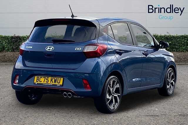 Hyundai I10 5dr Hat 1.0 T-gdi 90ps N Line Nav Vibrant Blue
