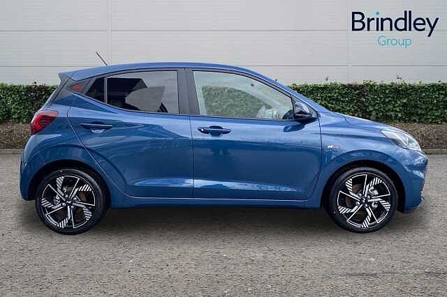 Hyundai I10 5dr Hat 1.0 T-gdi 90ps N Line Nav Vibrant Blue