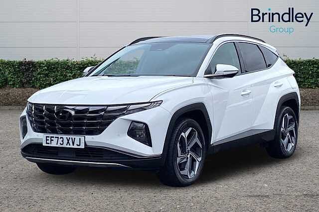 Hyundai TUCSON 1.6 TGDi Hybrid 230 Ultimate 5dr 2WD Auto Atlas White