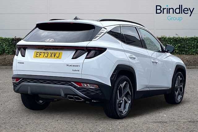 Hyundai TUCSON 1.6 TGDi Hybrid 230 Ultimate 5dr 2WD Auto Atlas White