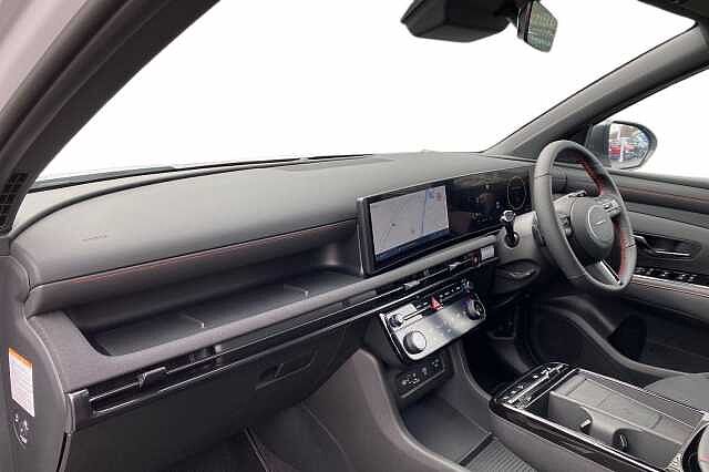 Hyundai TUCSON 1.6T 239 Hybrid N Line 5dr Auto Serenity White