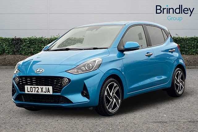Hyundai I10 1.2 Premium Hatchback 5dr Petrol Auto Euro 6 (s/s) (84 ps) Aqua Turquoise