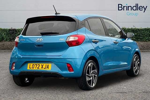 Hyundai I10 1.2 Premium Hatchback 5dr Petrol Auto Euro 6 (s/s) (84 ps) Aqua Turquoise