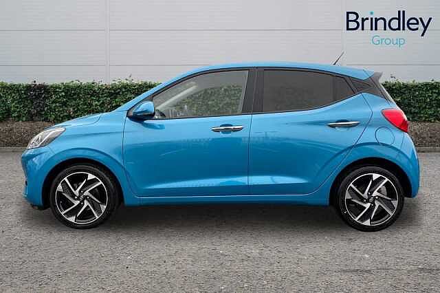 Hyundai I10 1.2 Premium Hatchback 5dr Petrol Auto Euro 6 (s/s) (84 ps) Aqua Turquoise