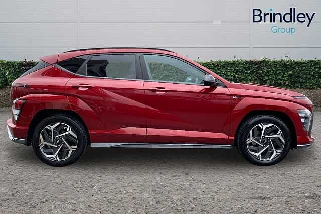 Hyundai KONA 1.6 GDi Hybrid N Line 5dr DCT Ultimate Red