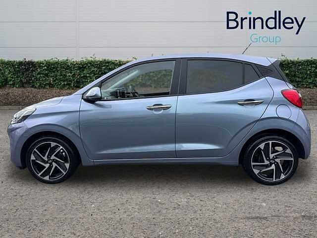 Hyundai I10 1.0 Premium Hatchback 5dr Petrol Manual Euro 6 (s/s) (67 ps) Meta Blue