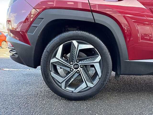 Hyundai TUCSON 1.6 h T-GDi Ultimate SUV 5dr Petrol Hybrid Auto Euro 6 (s/s) (230 ps) Sunset Red