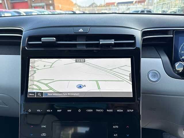 Hyundai TUCSON 1.6 h T-GDi Ultimate SUV 5dr Petrol Hybrid Auto Euro 6 (s/s) (230 ps) Sunset Red