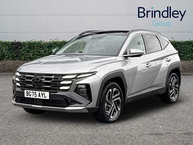 Hyundai TUCSON 1.6T Hybrid Ultimate 5dr Auto Shimmering Silver