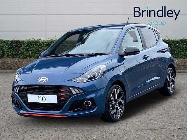 Hyundai I10 1.0T [90] N Line 5dr [Nav] Vibrant Blue