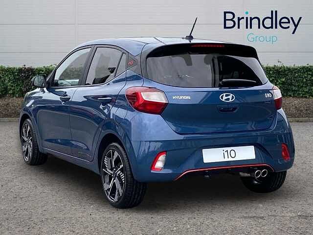 Hyundai I10 1.0T [90] N Line 5dr [Nav] Vibrant Blue
