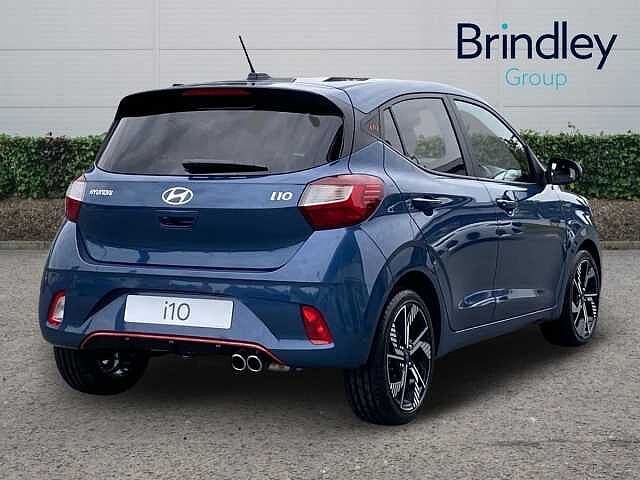 Hyundai I10 1.0T [90] N Line 5dr [Nav] Vibrant Blue
