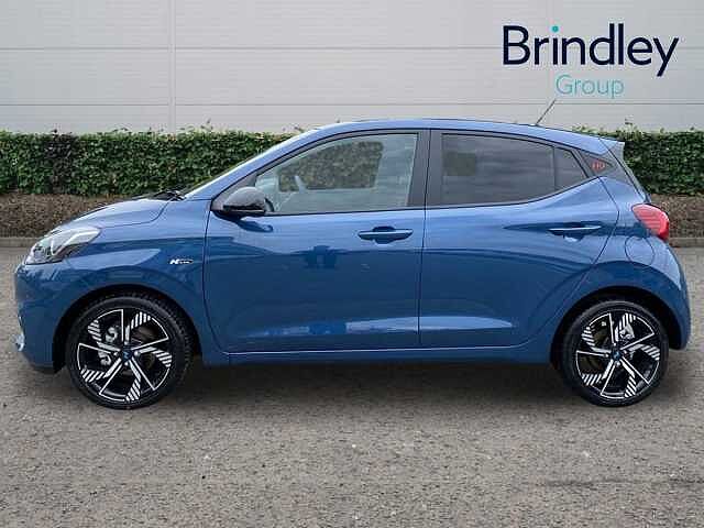Hyundai I10 1.0T [90] N Line 5dr [Nav] Vibrant Blue