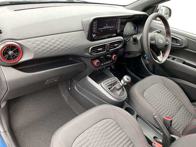 Hyundai I10 1.0T [90] N Line 5dr [Nav] Vibrant Blue