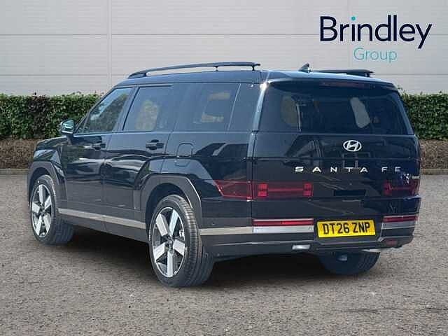 Hyundai SANTA FE 1.6 TGDi 239 Hybrid Ultimate 5dr 4WD Auto Abyss Black