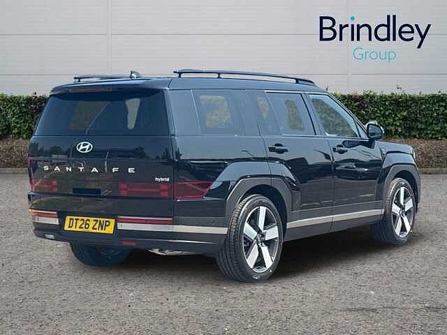 Hyundai SANTA FE 1.6 TGDi 239 Hybrid Ultimate 5dr 4WD Auto Abyss Black