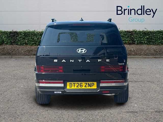 Hyundai SANTA FE 1.6 TGDi 239 Hybrid Ultimate 5dr 4WD Auto Abyss Black