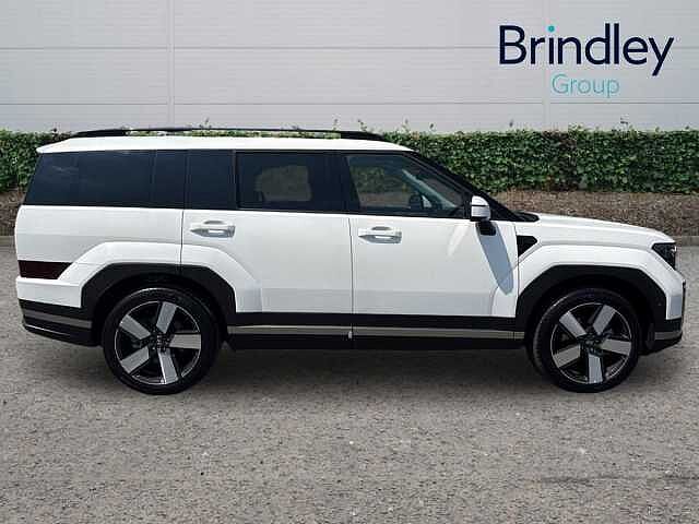 Hyundai SANTA FE 1.6 TGDi 239 Hybrid Ultimate 5dr Auto Creamy White