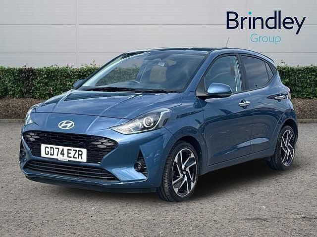 Hyundai I10 1.0 [63] Premium 5dr Auto [Nav] Vibrant Blue