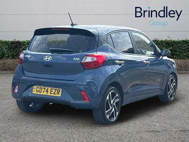 Hyundai I10 1.0 [63] Premium 5dr Auto [Nav] Vibrant Blue