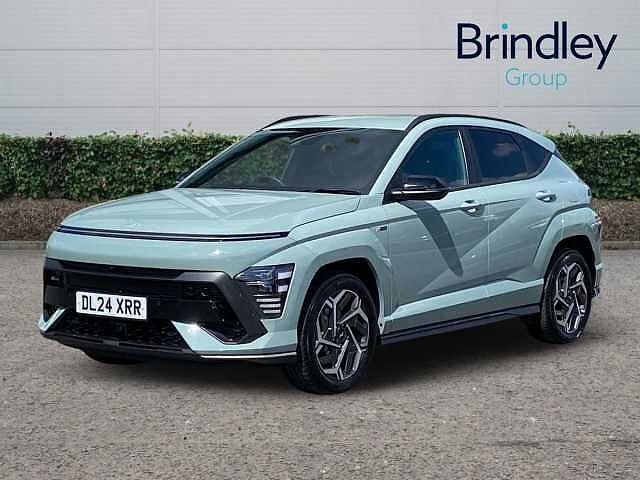 Hyundai KONA 1.6 GDi Hybrid N Line S 5dr DCT Mirage Green