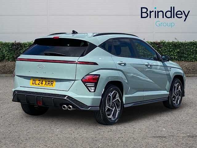 Hyundai KONA 1.6 GDi Hybrid N Line S 5dr DCT Mirage Green
