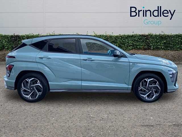 Hyundai KONA 1.6 GDi Hybrid N Line S 5dr DCT Mirage Green