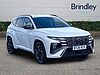 Hyundai TUCSON 1.6T 239 Hybrid N Line 5dr Auto Atlas White