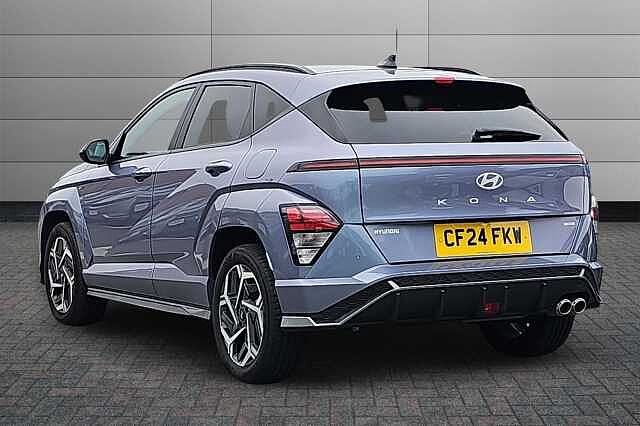 Hyundai KONA 1.6 GDi Hybrid N Line 5dr DCT Blue Sapfire